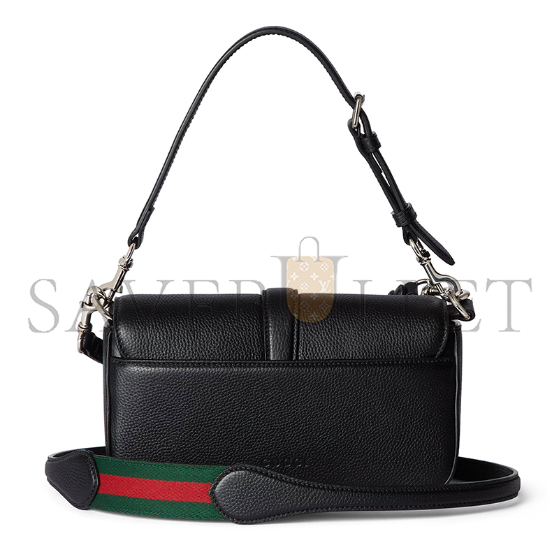 GUCCI SMALL CROSSBODY BAG WITH HOOK CLOSURE 821623 (23*13*6cm)